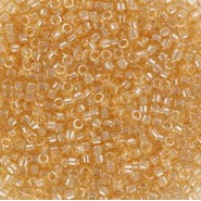 Miyuki delica beads 11/0 - Gold luster light smoky topaz DB-101